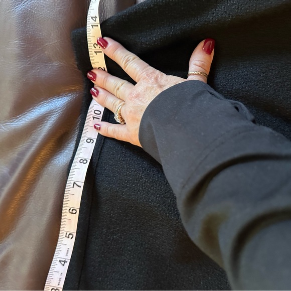 Vintage black Lilli Ann Paris San Francisco fur collar suit. Mob wife. Old money - Picture 12 of 13